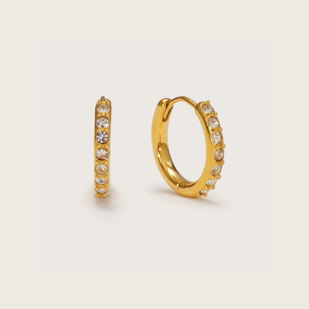 Gold Crystal Huggies
