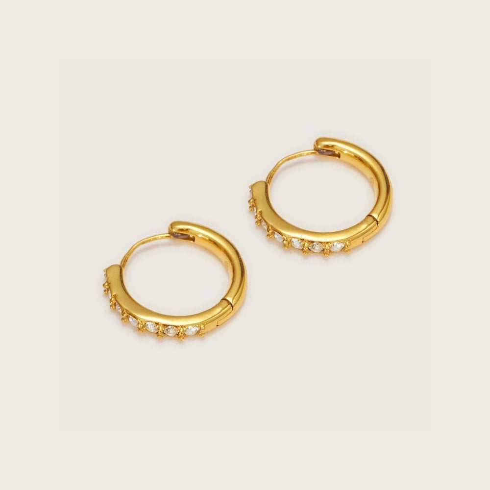 Gold Crystal Huggies