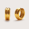 Gold Double Take Hoops