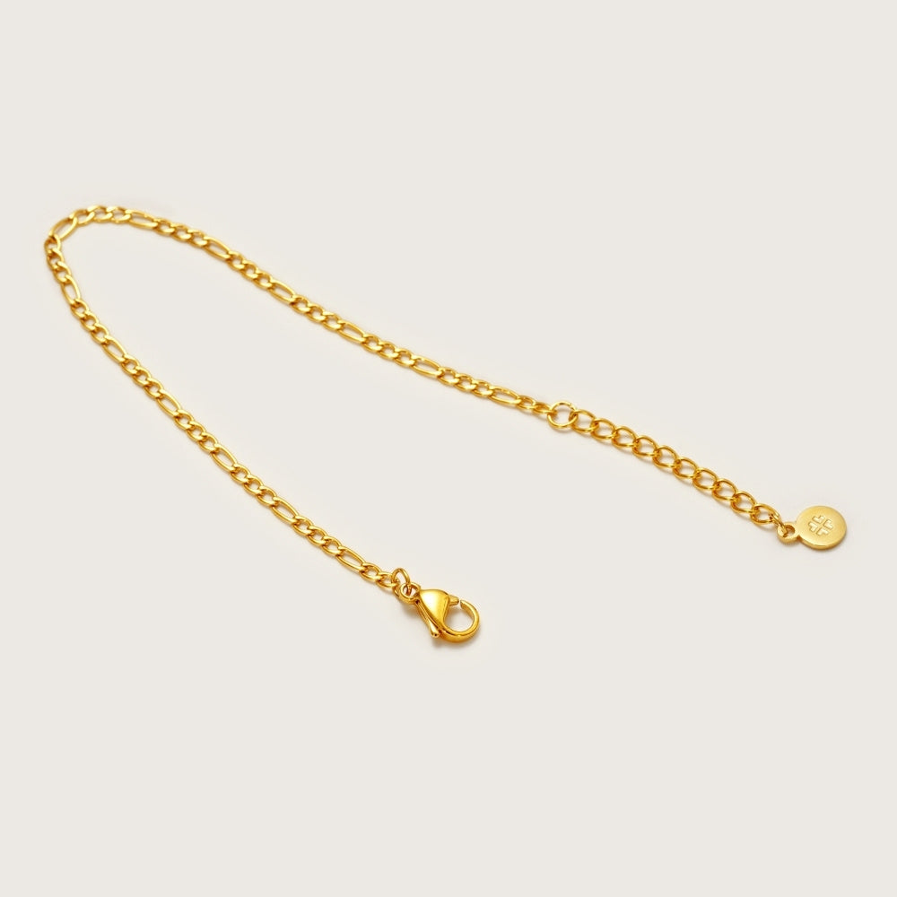 Gold Dainty Figaro Bracelet