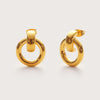 Gold Infinity Statement Studs - Pre-order