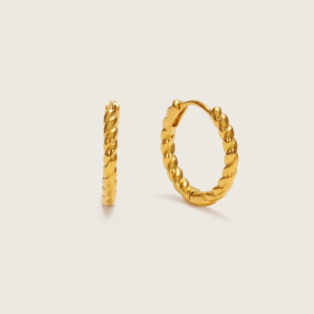 Gold Twisted Huggies