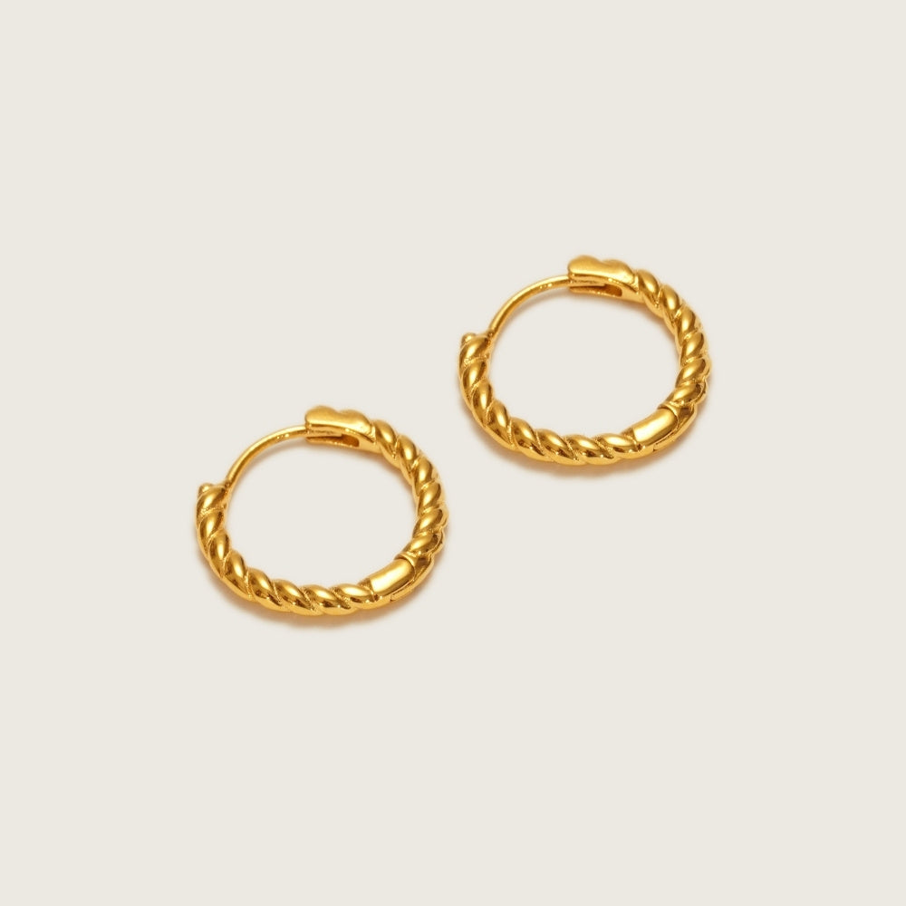 Gold Twisted Huggies