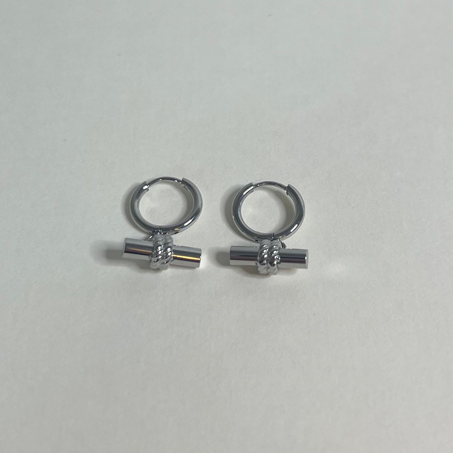 Sample Sale Silver T Bar Huggies (Waterproof)