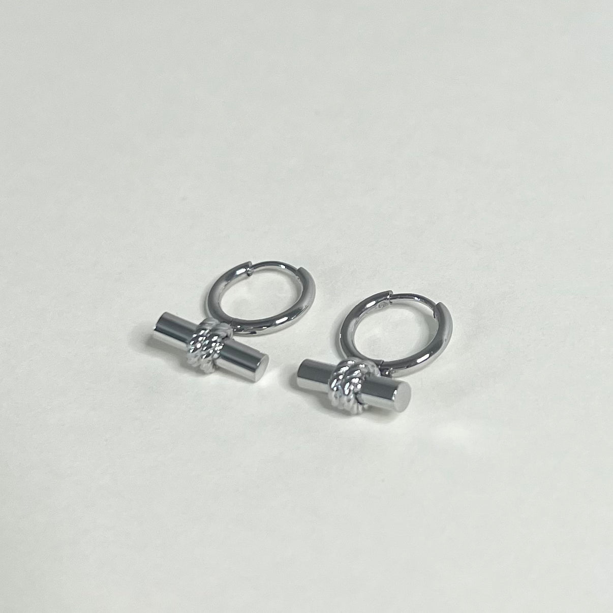 Sample Sale Silver T Bar Huggies (Waterproof)