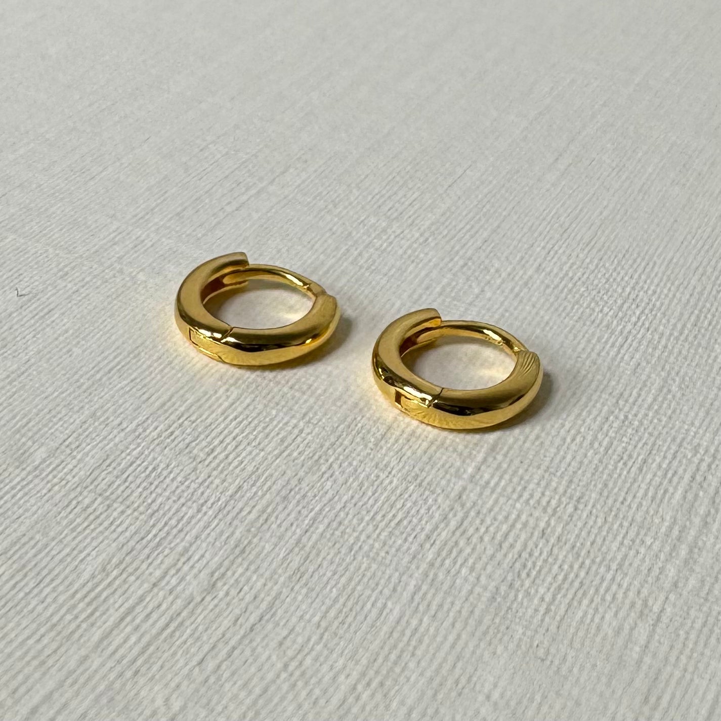 Sample Sale Gold 6mm Clickers (Sterling Silver)