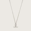 Silver T-Bar Pendant Necklace - Pre-order