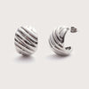 Silver Solstice Statement Studs