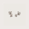 Silver Crystal Star Studs