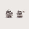 Silver Signature Knot Studs