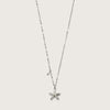 Silver Starfish Pendant Necklace
