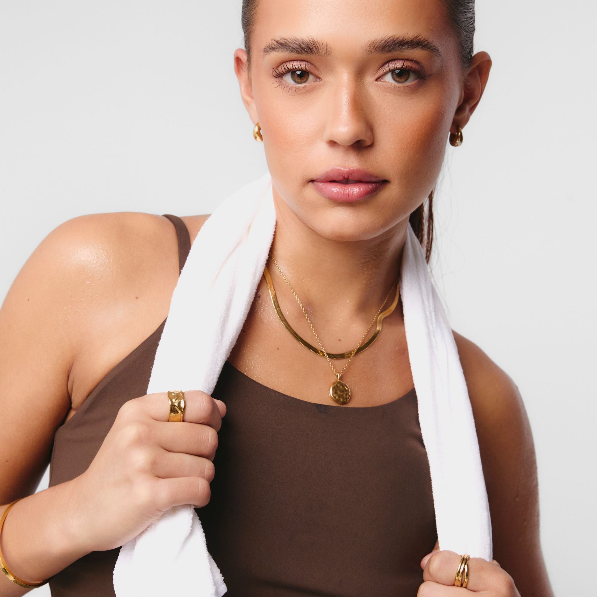 Gold Balaeric Necklace Layering Set